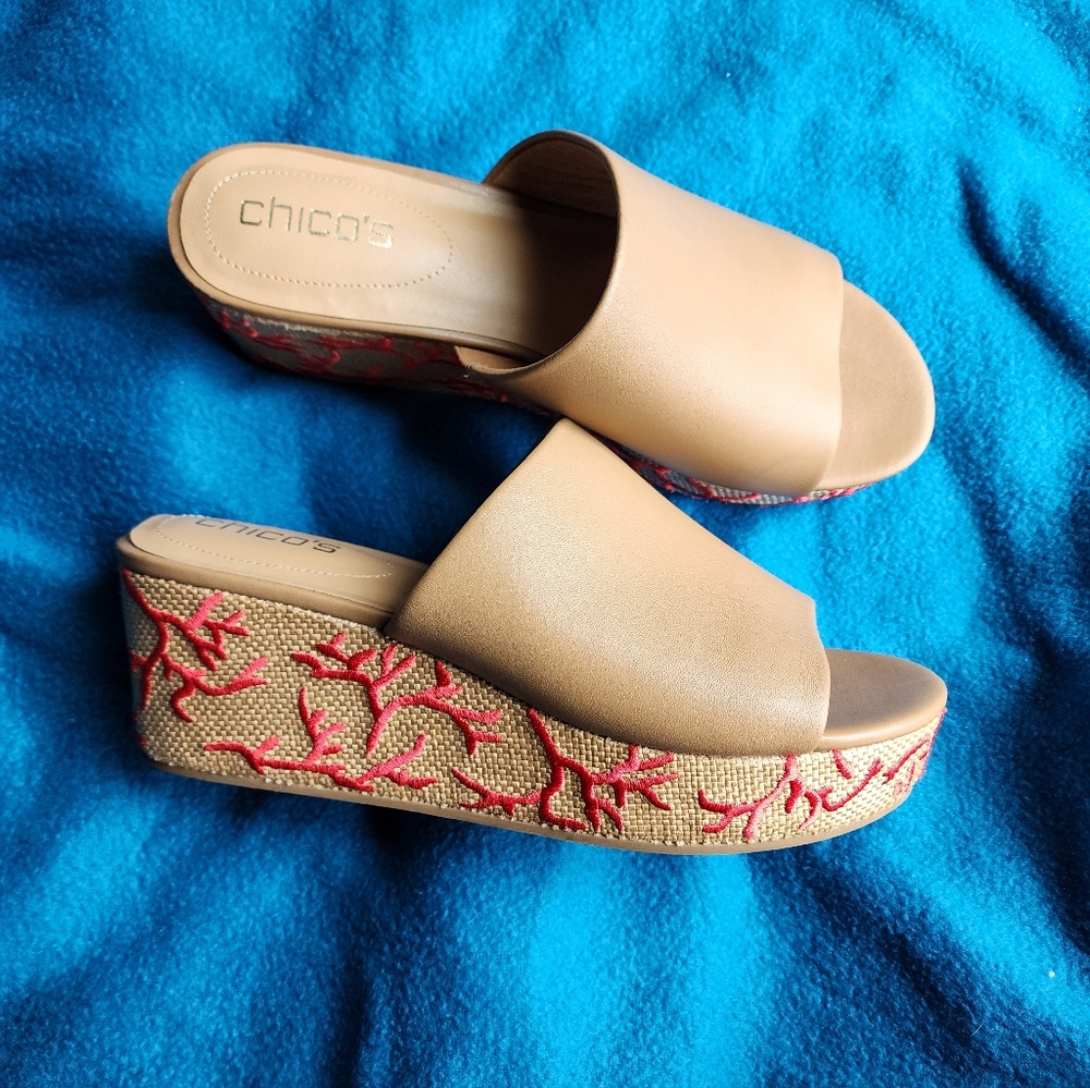 Chicos Wedge Sandals